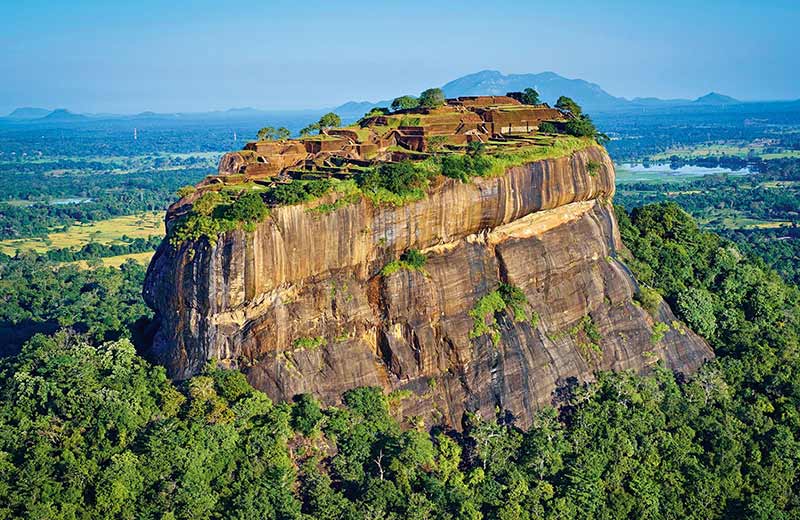The ‘Lion Fortress’ of Sri Lanka was swallowed by the jungle