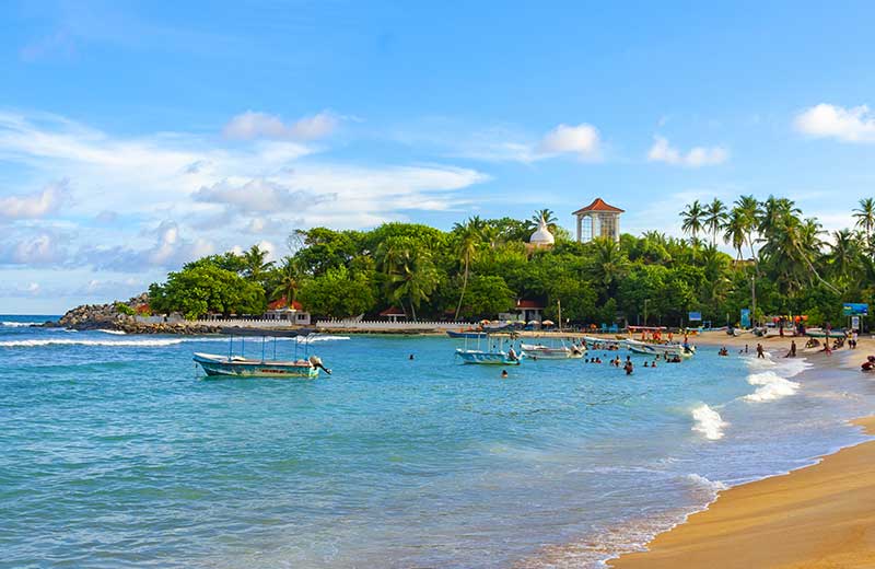 Sunny Blue Skies for Perfect Beach Holidays